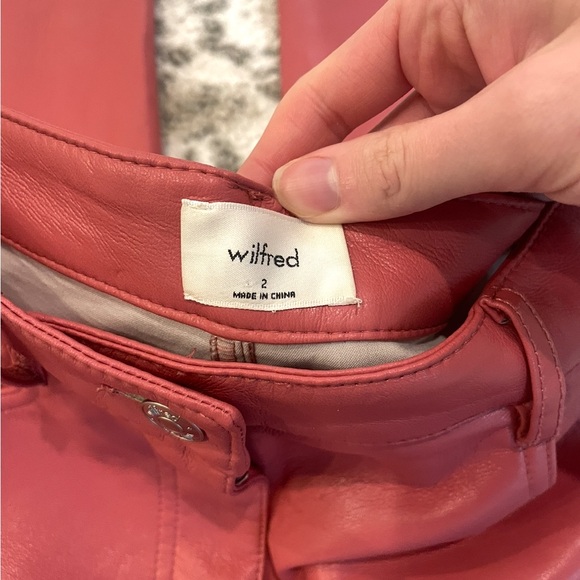 Aritzia leather pants - Picture 3 of 4